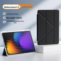 Compatible Case for Xiaomi Tablet 8 Pro/Redmi Pad with Pen Slot - Anti-bending Acrylic Protective Shell. Redmi Pad SE 11 inch gray
