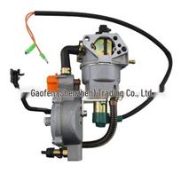 188F/190F Dvigubos degalų karbiuratorius GX390/GX340 LPG NG generatoriams -