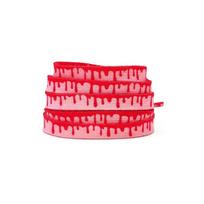 Colorful Mandarin Duck Powder Green Shoe Laces Af1 Ice Cream Shoelaces for Sneakers Flowing Shoelace Flower Ins Shoes Strings 120cm pink