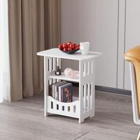 Modernus Nordic stiliaus laikymo staliukas Mažas kavos staliukas Naktinis staliukas Mini šoninis staliukas Naktinis staliukas svetainei miegamojo baldai gray