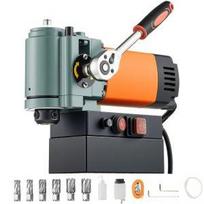 VEVOR Low Profile Magnetic Drill Press, 1300 W, 35 mm Boring Diameter, 10000N Power Portable Mag Drill Press, 650RPM Speed, with Weldon Shank 28 x 10 x 21 cm