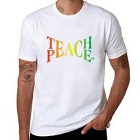 Teach Peace Tshirt Essential Solid Color Tshirt S