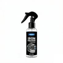 Car Wheel Hub Rust Remover Spray - Powerful Metal Rust Cleaner & Anti-Rust Coating for Auto Parts, Dissolves Stubborn Iron Deposits, Restores Shine 100ml black