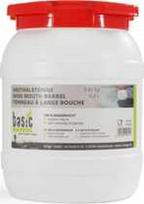 Statinė BasicNature Wide Mouth 6.4L, balta