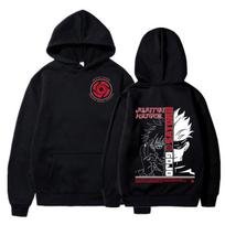 Funny Japan Anime Jujutsu Kaisen Graphic Hoodies Vintage Oversized Hooded Hip Hop Long Sleeves Hoodie Men Women Clothes S pink