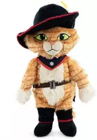 Barrado Shrek Puss In Boots plush toy 35cm