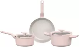 Berghoff Balance nepridegančių aliuminio indų rinkinys Rose, 5 vnt.