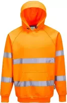 Gero matomumo džemperis su gobtuvu PORTWEST B304, Dydis: 4XL, Pw spalvos: Oranžinis