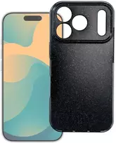 Dėklas Oem Case for iPhone 18 Pro Max / 17 Pro Max Clear Case 2 mm Blink juodas
