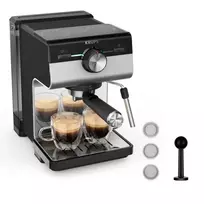 Krups Authentic+ XP384E10 Pusiau automatinis Espresso Kavos aparatas 2 L +DOVANA Lavazza kavos pupelės