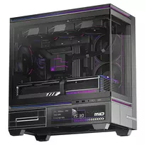 DĖMESIO! PAŽEISTA PAKUOTĖ! Thermalright TL-M10 Vision Kompiuterio Korpusas | Juodas