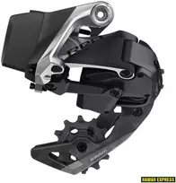 Galinis pavarų perjungėjas SRAM Raudonas AXS 12g maks. 33T