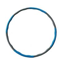 Removable foam hula hoop adult children sports indoor outdoor fitness supplies 8 Sections rožinė