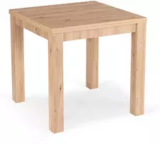 Kvadratinis išskleidžiamas stalas 80–160 cm, Artisan ąžuolo spalvos