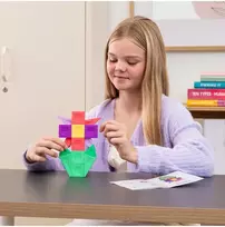 CONNETIX - magnetinis konstruktorius PRO Build It 4 Ways Flowers Pack, 21d.