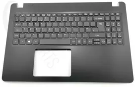 Acer A315-42/A315-54(K) Klaviatūra (UK-ENGLISH) & Upper Cover (Juodas)