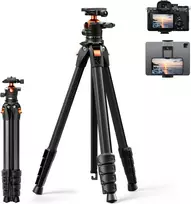 K&F CONCEPT aliumininis fotografavimo trikojis 162 cm, 10 kg, A305A1+BH-40