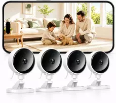 WOLFANG vidaus stebėjimo kamera Wi-Fi 1080p su naktiniu matymu WS01