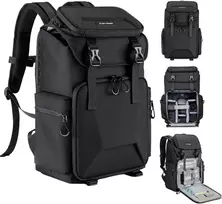 K&F CONCEPT fotoaparato kuprinė 25 l su kietu priekiniu dėklu, KF13.098V6
