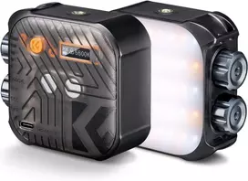 K&F CONCEPT LED vaizdo šviestuvas RGB, 2500–9900 K, 40 LED, 15 efektų, USKF34.035