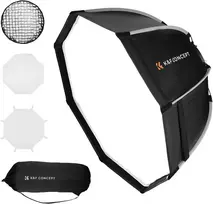 K&F CONCEPT aštuonkampė 55 cm šviesdėžė su Bowens tvirtinimu KF18.0007V2