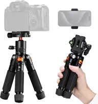 K&F CONCEPT stalinis mini trikojis 55 cm su rutuline galvute, 6kg, S225A0+BH-25L