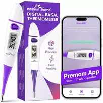 Easy@Home bazinės temperatūros termometras ovuliacijai su Premom programėle DMT-3018