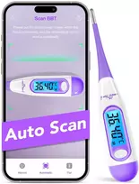 Easy@Home bazinės kūno temperatūros termometras ovuliacijai su LCD ekranu BT-A23