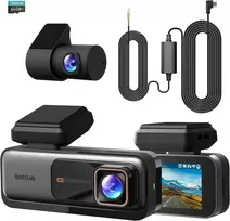 BOTSLAB automobilinis vaizdo registratorius 4K+2K su GPS, Wi-Fi ir ADAS G980H Kit