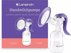 Lansinoh rankinis pientraukis su 2 ritmų technologija ir Easy-Express rankena, 50572