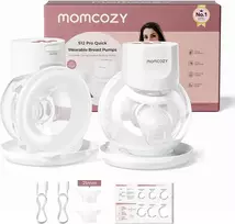 Momcozy nešiojamas elektrinis pientraukis S12 Pro Quick, 3 režimai, 2 vnt.