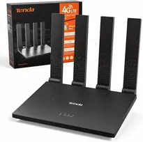 Šakotuvas Tenda 4G LTE maršrutizatorius Wi-Fi N300 su Nano SIM, 4 antenomis ir 2 Fast Ethernet prievadais 4G03 Pro V2.0