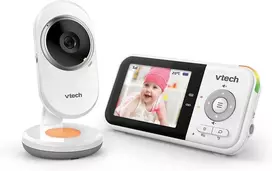 VTech vaizdo auklė su 2,8 col. IPS ekranu, naktiniu matymu ir interkomu BM3254