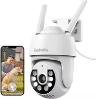 Codnida lauko Wi-Fi stebėjimo kamera 3 MP su PTZ ir naktiniu matymu Q30S