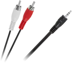 JACK 3.5-2 x RCA kabelis 10m