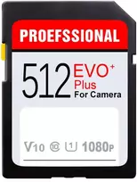512GB SD tipo atminties kortelė - sviesiai pilka