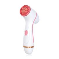 2 In 1 Vibration Face Pack Cleansing Brush Waterproof Silicone Cleansing Facial Cleaning Wash Brush mėlyna