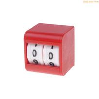 K1AE Upgrades Score Trackings Device Reusable Plastic Point Counter For Tabletops Gaming Parties School Event & Competitions pink