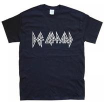 DEF LEPPARD 100% Cotton T-shirt Mens Tees Top Sizes S M L XL XXL Colours Black, White 5XL įvairiaspalvis