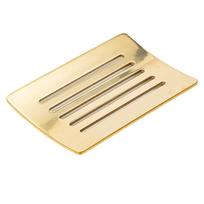 Rustproof Soap Dish Soap Drying Rack Steel Bar Rack beige