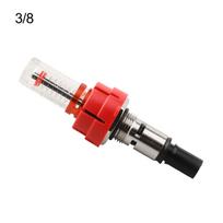 Underfloor Heating Manifold Flow Meter-Regulator Heating Manifold Flow Meter Heat Distribution G1/2 G3/8 red