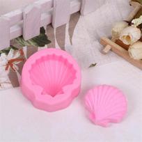 Big Sea Shell Shape 3D Silicone Fondant Cake Mold Tools Bakeware N/A