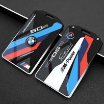 Automobilio rakto dėklas BMW M-Power kortelės apsaugos dangtelis Naujas X1/7 serijos 5 4 3 serijos X5 X7 Sagtis 535li Pažangus NFC Penkių serijų black