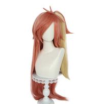 Hazbin Hotel Cherri Bomb Cosplay Fake Hair With Gradient Clip For Anime Costume white