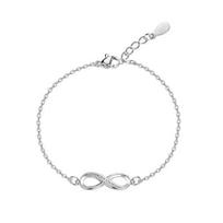 Möbius Infinity Love Bracelet - Simple and Versatile Women's Accessories sidabras