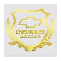 1 vnt. Automobilio kėbulo 3D lipdukai Kviečių varpų stiliaus emblema Automobilio apdaila Chevrolet Cruze Malibu Sail Spark Captiva Equinox Trax AVEO Lova sidabras