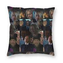 Bado žaidynės Haymitch Abernathy kvadratinė pagalvės užvalkalas poliesteris linas aksomas spausdintas užtrauktukas dekoras pagalvė namų pagalvės dėklas didmeninė prekyba 50x50cm black