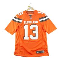 Second life - Men's NFL Cleveland Browns Orange Jersey - Good condition M oranžinė