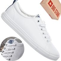 BIG star SS274604 women's sneakers white casual sneakers white