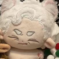 10Cm Baldur'S Gate 3 Astarion Halsin Plush Doll Pendant Cosplay Dress Up Cotton Doll Starfish Body Toys Fans Collect Xmas Gift 10cm white